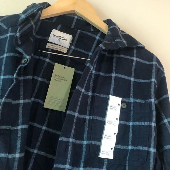 📳 Goodfellow & CO | NEW Plaid Button Up - Picture 2 of 2